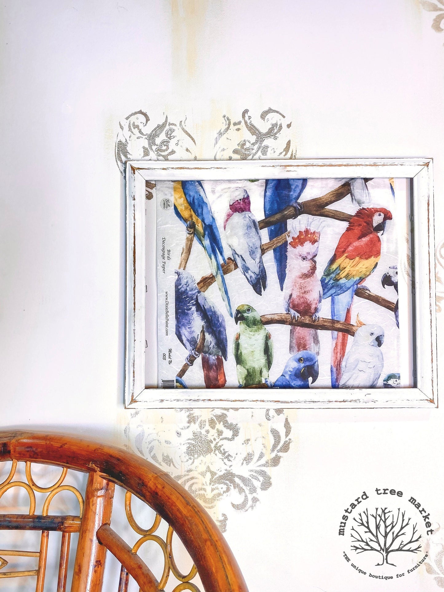Rice Paper Decoupage | Birds | Dixie Belle | 3 In Pack