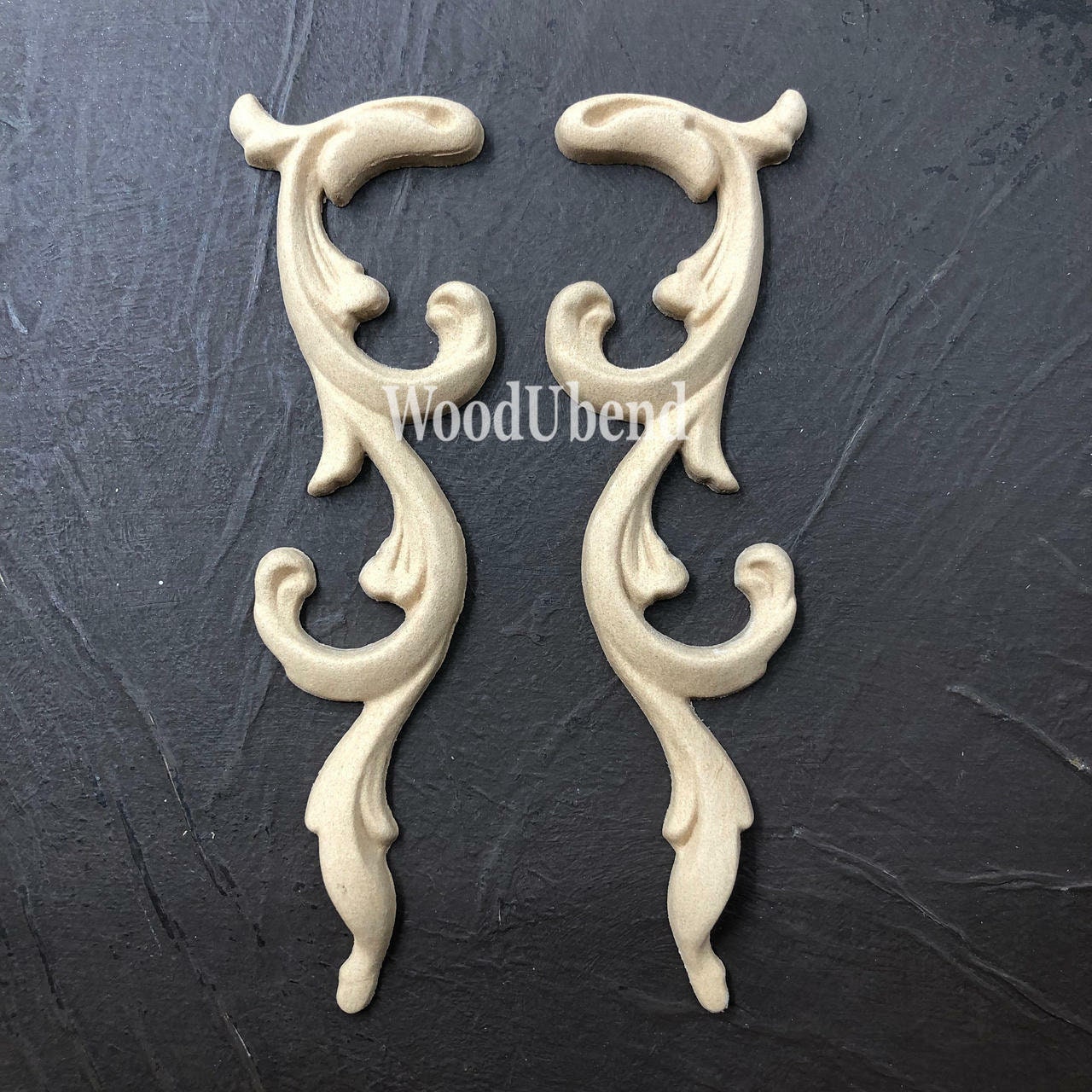 WoodUBend | Applique #366-7 | Dixie Belle Exclusive | Set of 2