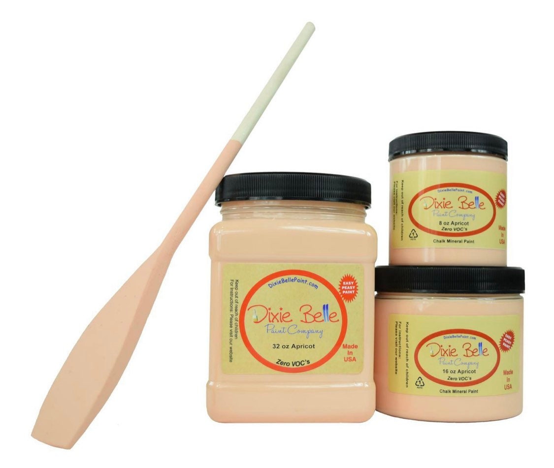 Apricot 4oz | Chalk Mineral Paint | Dixie Belle Paint Company | 4oz