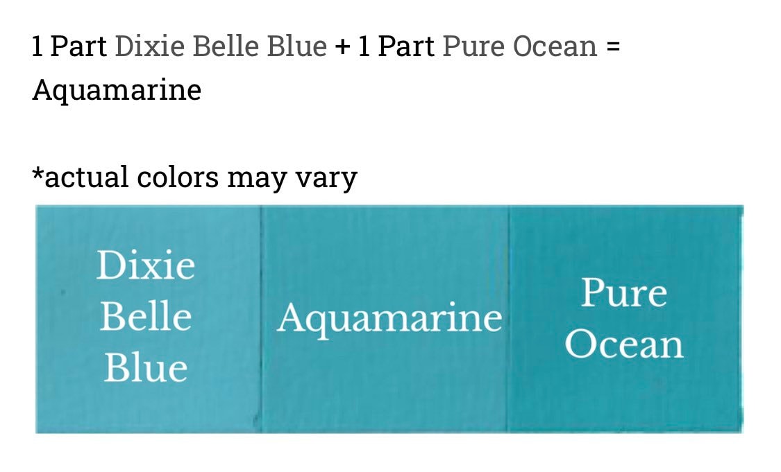 Dixie Belle Blue 4oz | Dixie Belle Chalk Mineral Paint | No VOC | 4oz
