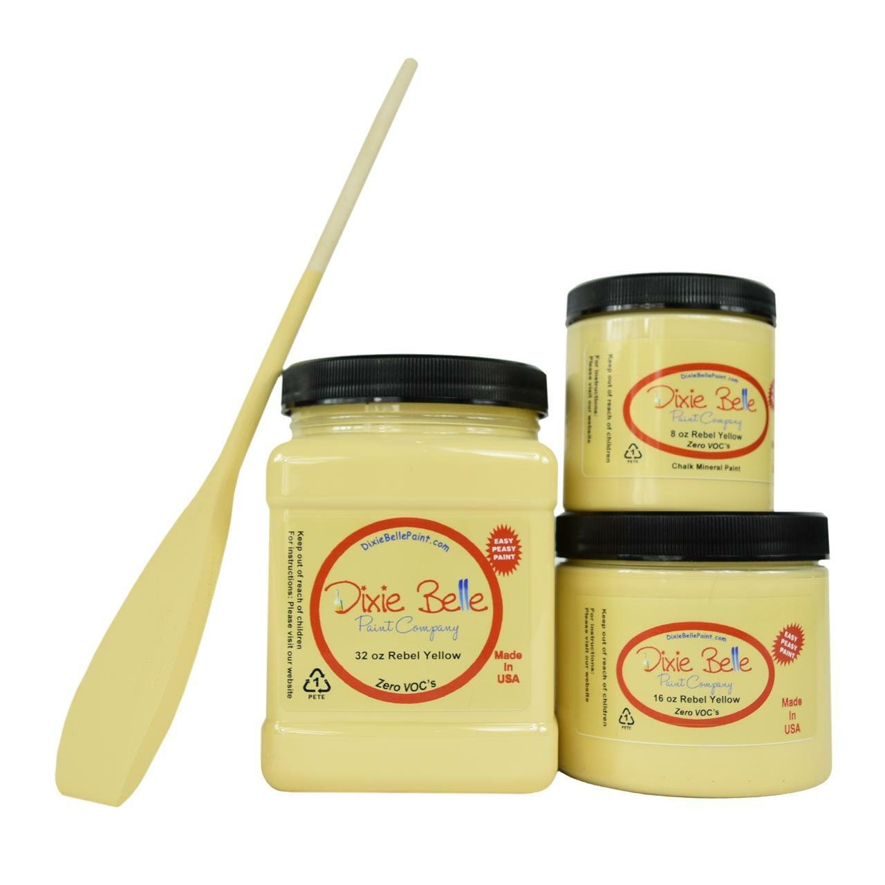 Rebel Yellow 4oz | Chalk Mineral Paint | Dixie Belle Paint Company | 4oz