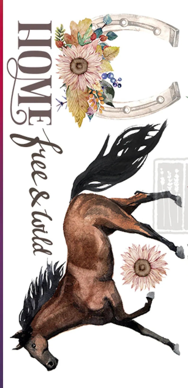 Wild Soul | Rub On Transfers | Redesign By Prima | 3 Sheets | 6X12