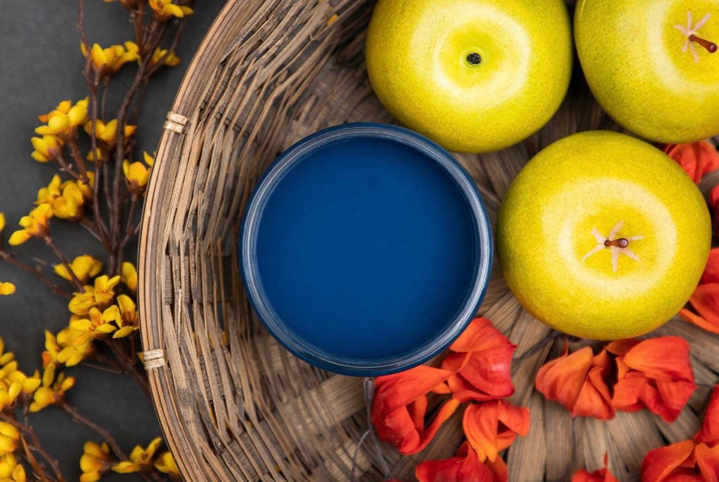 Bunker Hill Blue 4oz and 8oz | Dixie Belle Chalk Mineral Paint | No VOC | Chalk Paint for Furniture | Water Based Paint | 4oz and 8oz