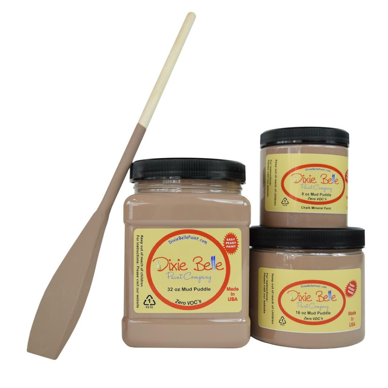 Mud Puddle 4oz and 8oz | Chalk Mineral Paint | Dixie Belle Paint Company | No VOC | 4oz and 8oz
