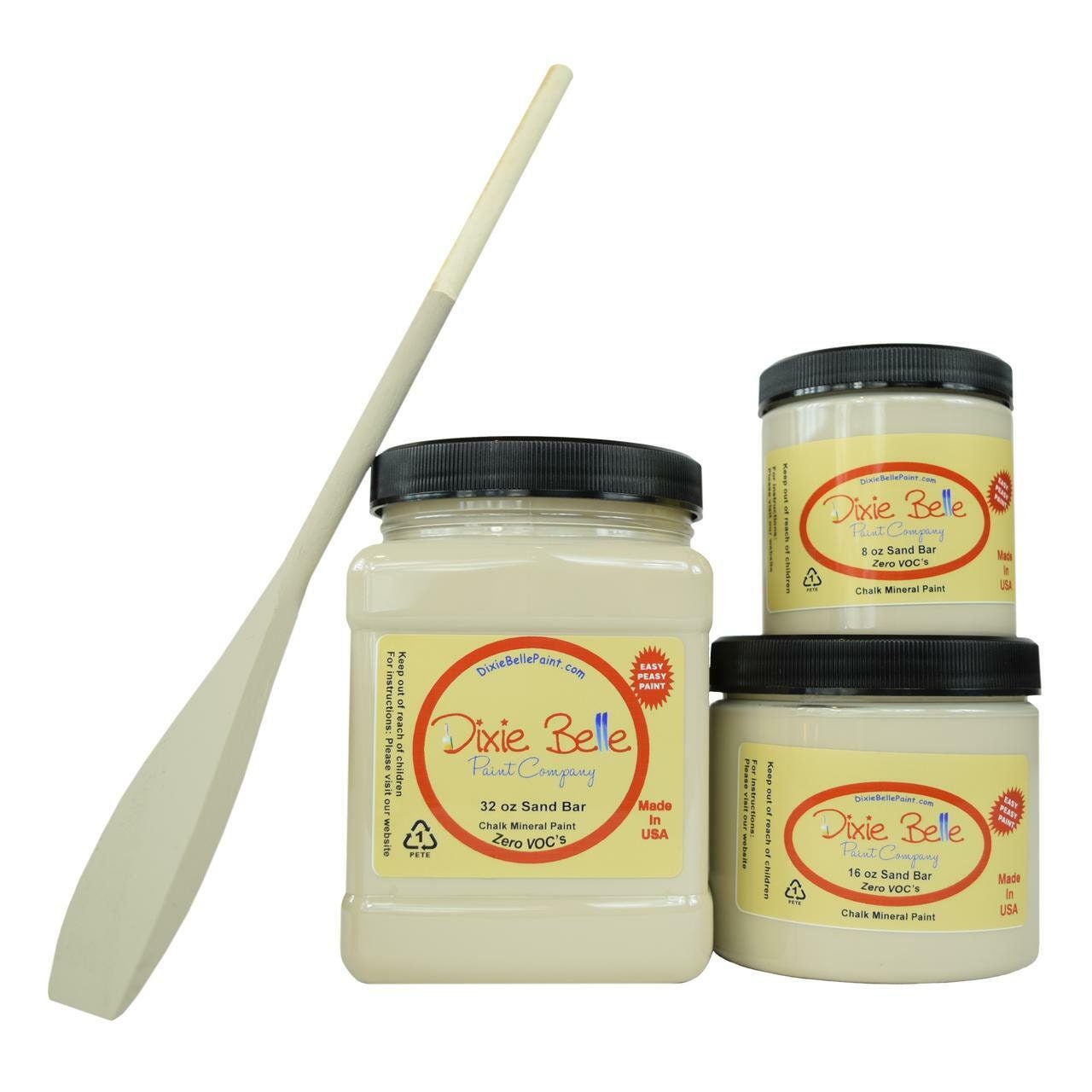 Sand Bar 4oz and 8oz | Chalk Mineral Paint | Dixie Belle Paint Company | 4oz and 8oz