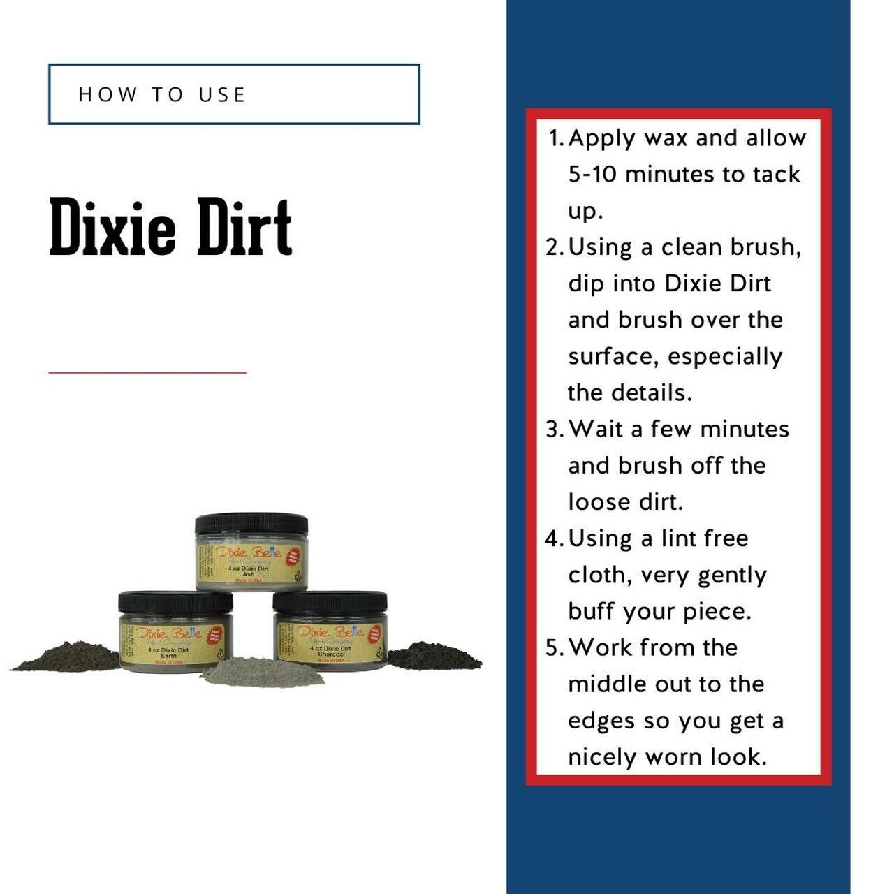 Dixie Dirt | Dixie Belle Paint Company | 3 Colors