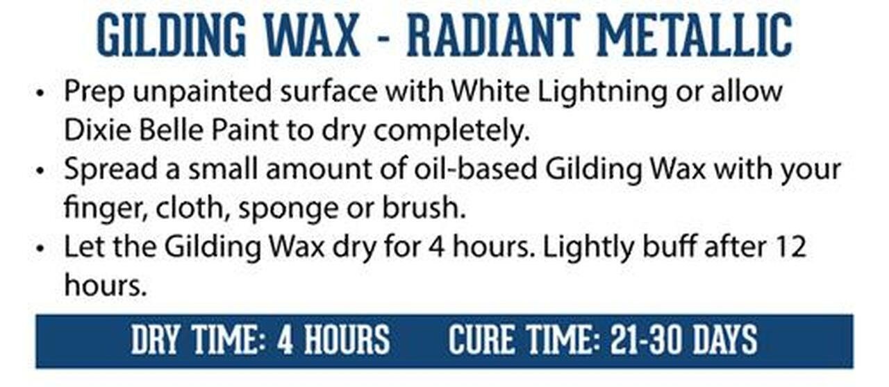 Silver | Dixie Belle Paint Company | Gilding Wax