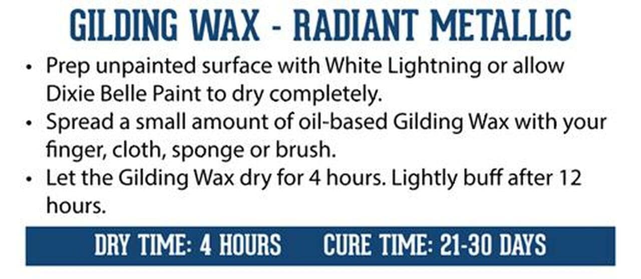 Zinc | Dixie Belle Paint Company | Gilding Wax