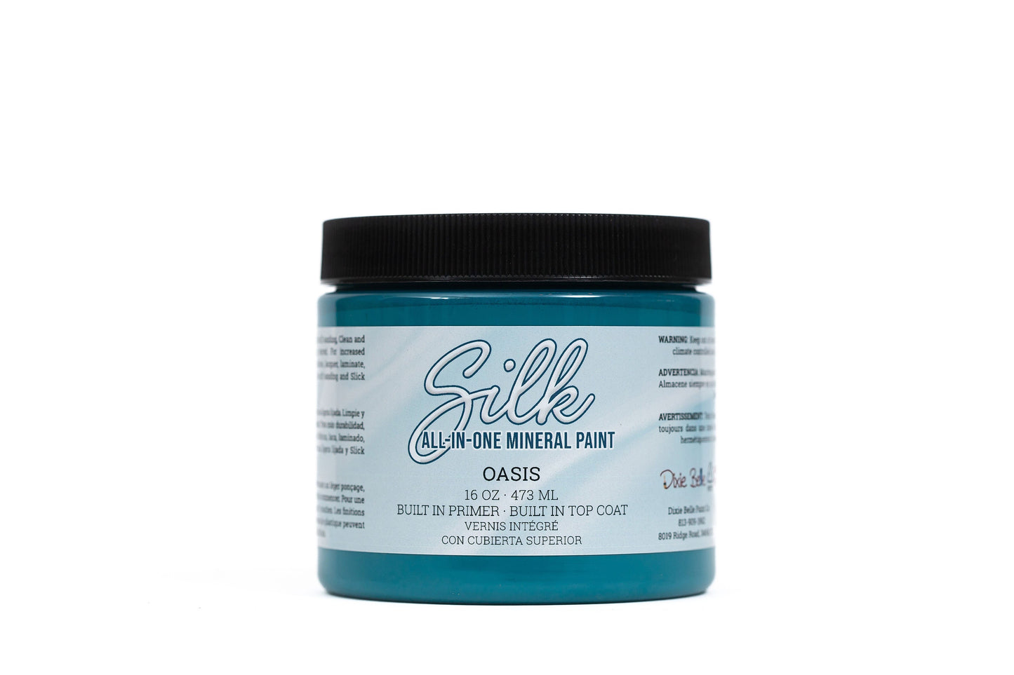 Oasis 4oz | Silk All-In-One Paint | Dixie Belle Paint Company | 4oz