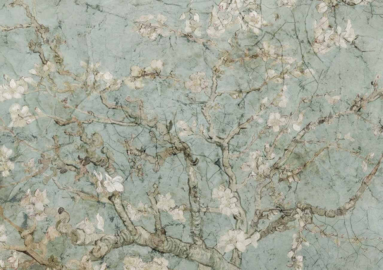 Almond Blossoms | Rice Paper Decoupage | Decoupage Queen | Large Format Decoupage Paper | A2