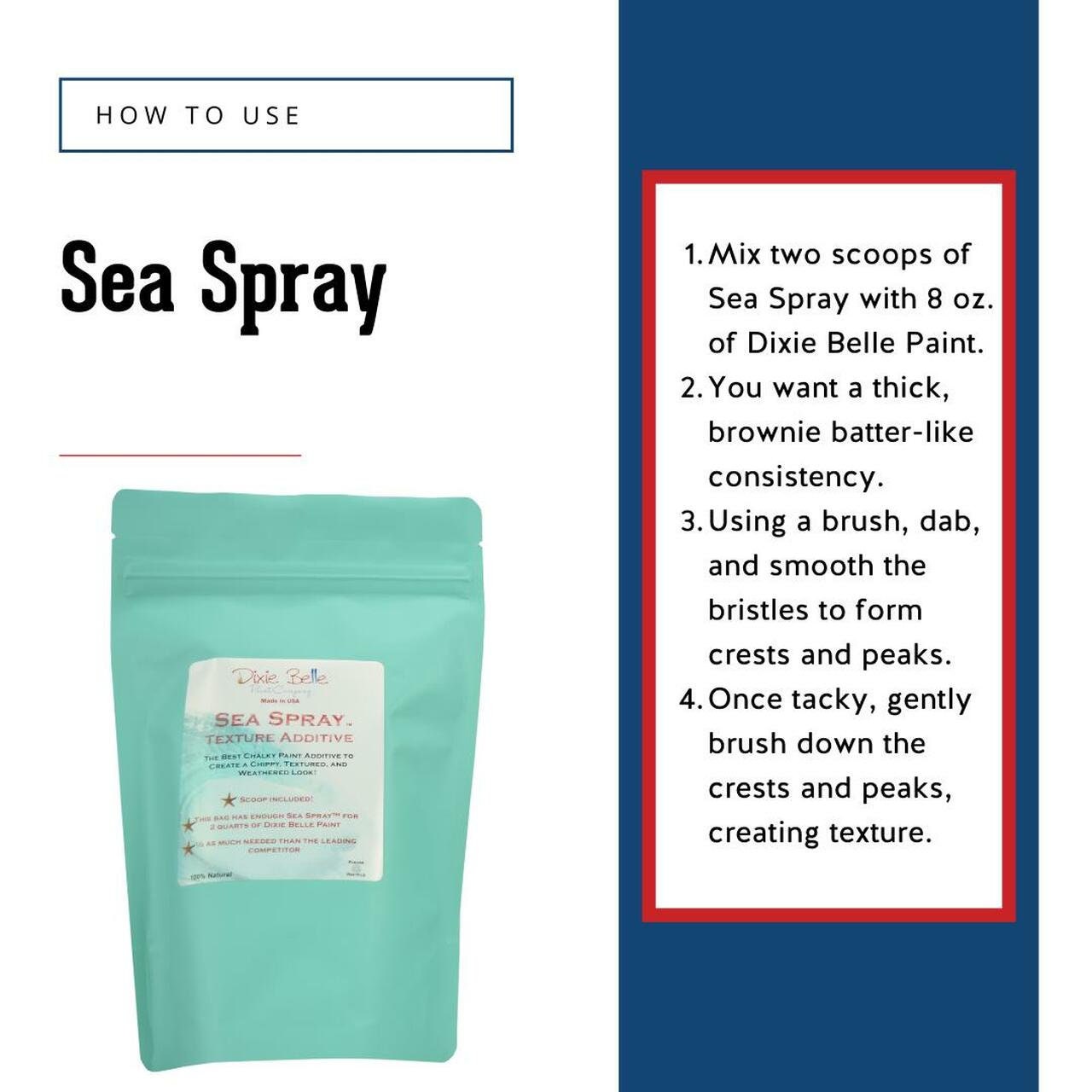 Sea Spray | Texture Additive | Dixie Belle Paint Company | 6oz