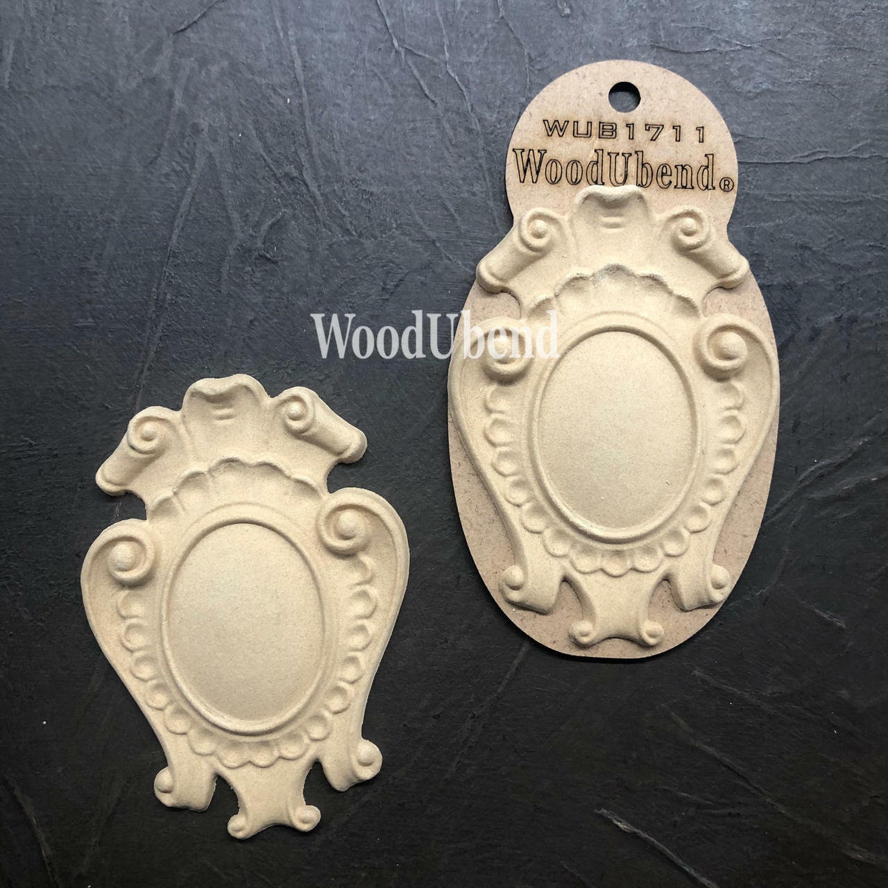 WoodUBend | Applique 1711 | Dixie Belle Exclusive | Set of 2
