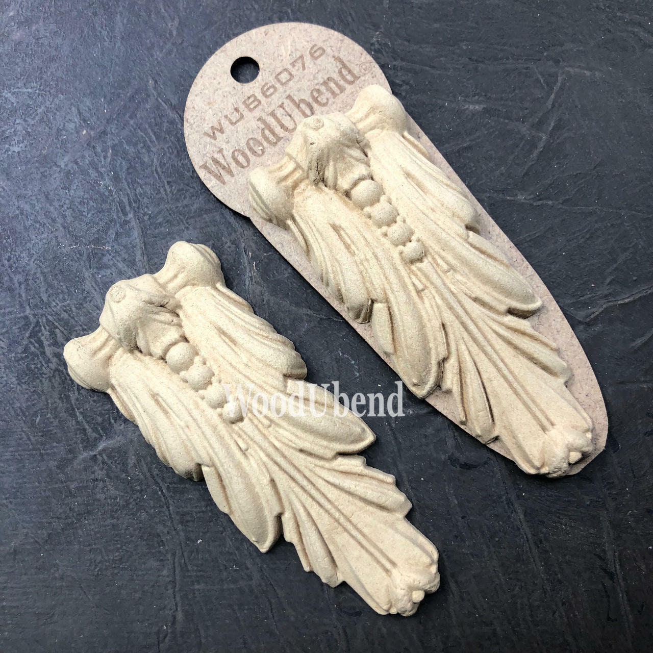 WoodUBend | Applique #6076 | Dixie Belle Exclusive | Set of 2