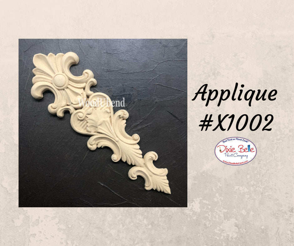 WoodUBend | Applique #X1002 | Dixie Belle Exclusive | 1 or Set of 2
