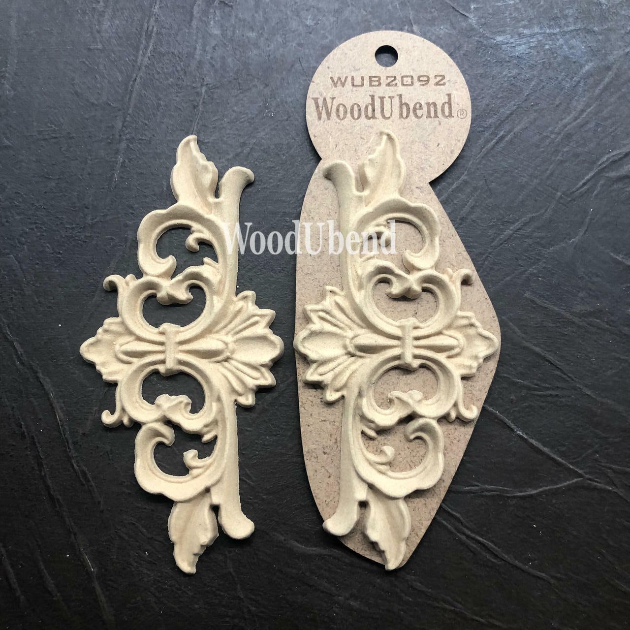 WoodUBend | Applique #2092 | Dixie Belle Exclusive | Set of 2