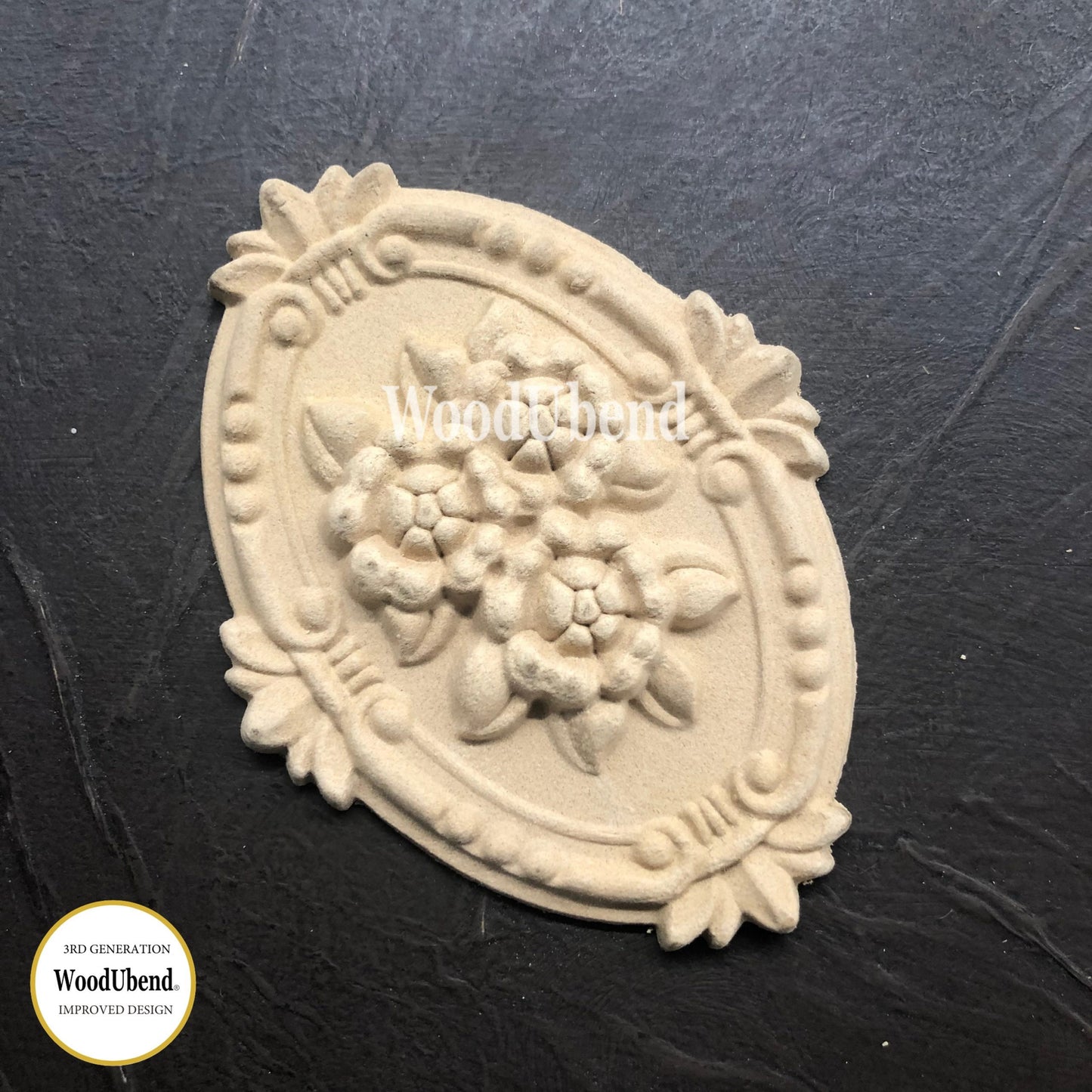 Floral Applique #2098 | Wood U Bend | Dixie Belle Exclusive | 2 Options