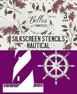 Nautical Silkscreen Stencil | Dixie Belle Paint | Belles and Whistles | 3 Sheets
