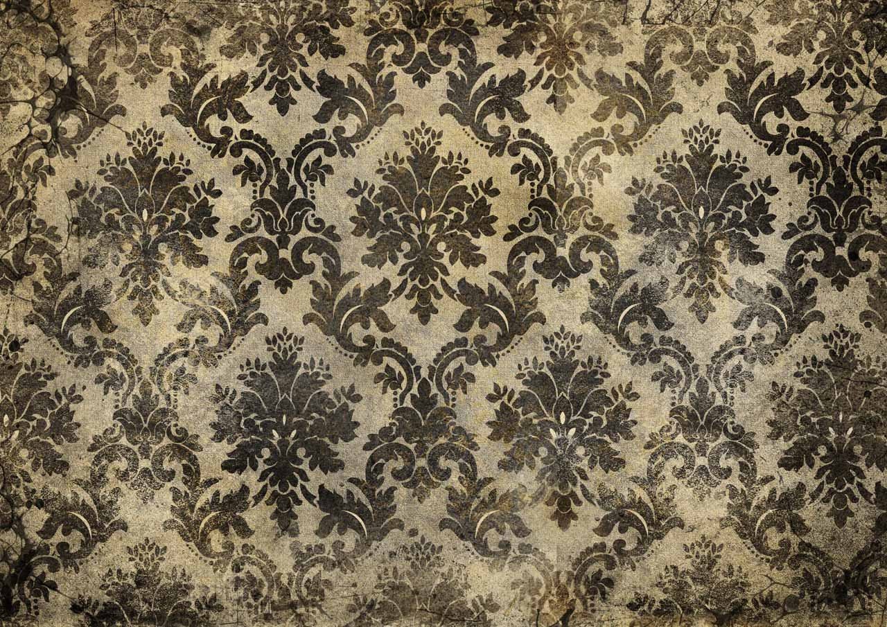Weathered Damask | Rice Paper Decoupage | Decoupage Queen | 2 Sizes