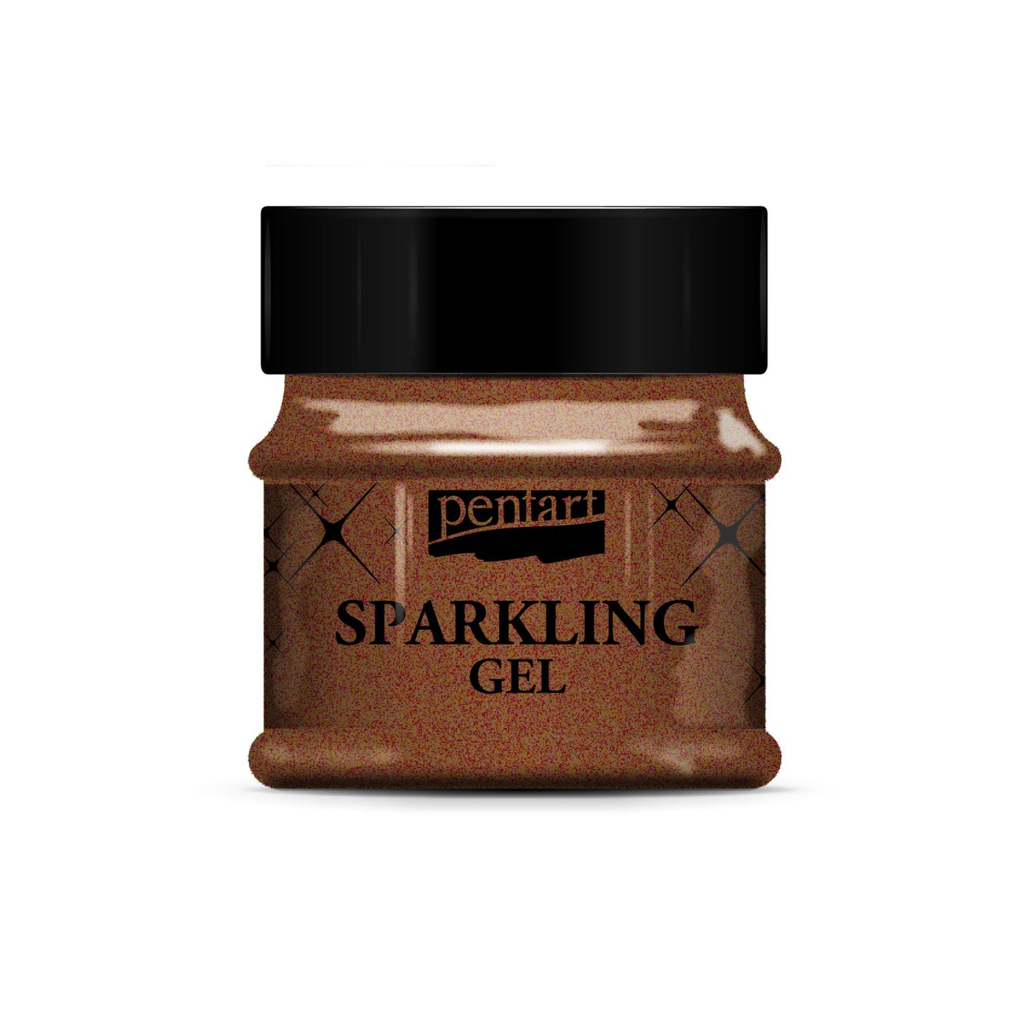 Brown Gold | Pentart Sparkling Gel | Mixed Media | 50ml