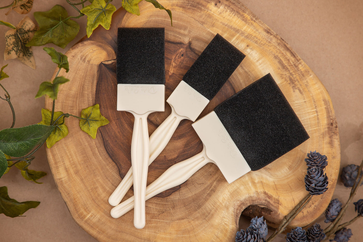 Foam and Dandy | Dixie Belle Paint | Foam Sponge | Foam Paint Brush | 3 Different Sizes
