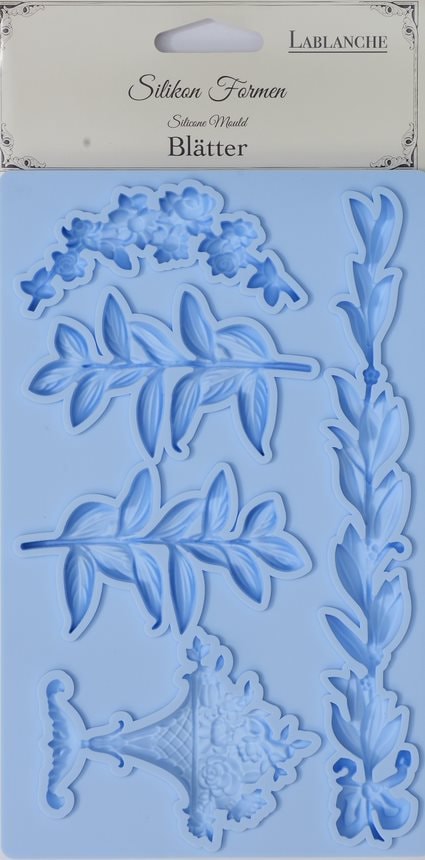 Blatter Leaves | Décor Moulds | Leaves | LaBlanche | 8" x 5"