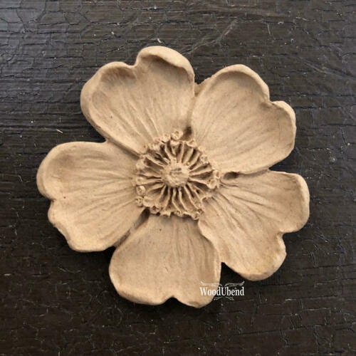 Floral Applique # 1479 | Wood U Bend | Dixie Belle Exclusive | Set of 5