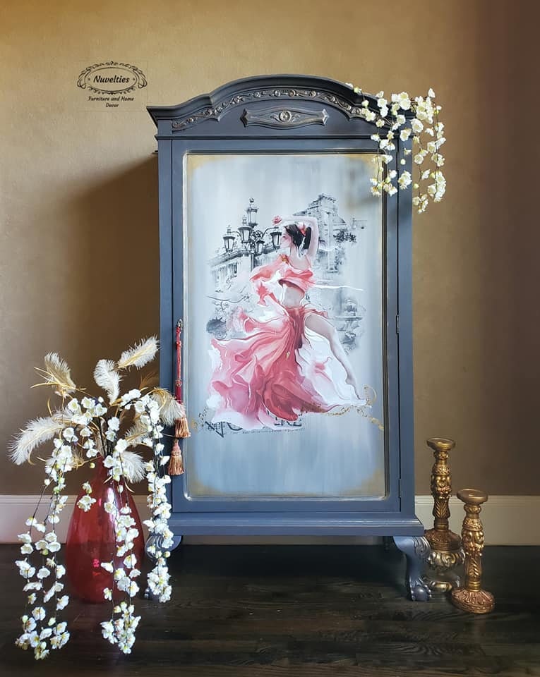 Lets Tango | Rub On Furniture Transfers | Hokus Pokus | Furniture Decals | 35 x 24