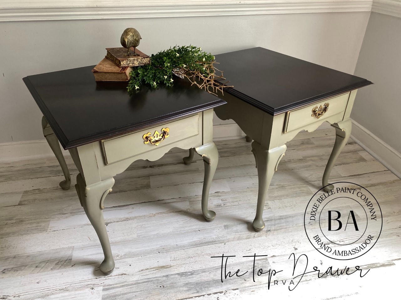 Spanish Moss 16oz and 32oz | Dixie Belle Chalk Mineral Paint | No VOC | Chalk Paint for Furniture | Water Based Paint | 16oz and 32oz