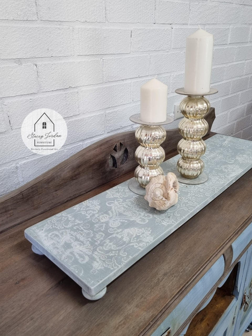Haint Blue 4oz and 8oz | Dixie Belle Chalk Mineral Paint | No VOC | Chalk Paint for Furniture | Water Based Paint | 4oz and 8 oz