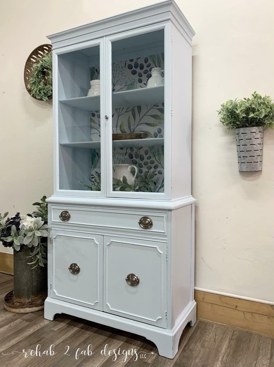 Haint Blue 16oz and 32oz | Dixie Belle Chalk Mineral Paint | No VOC | Chalk Paint for Furniture | Water Based Paint | 16oz and 32oz