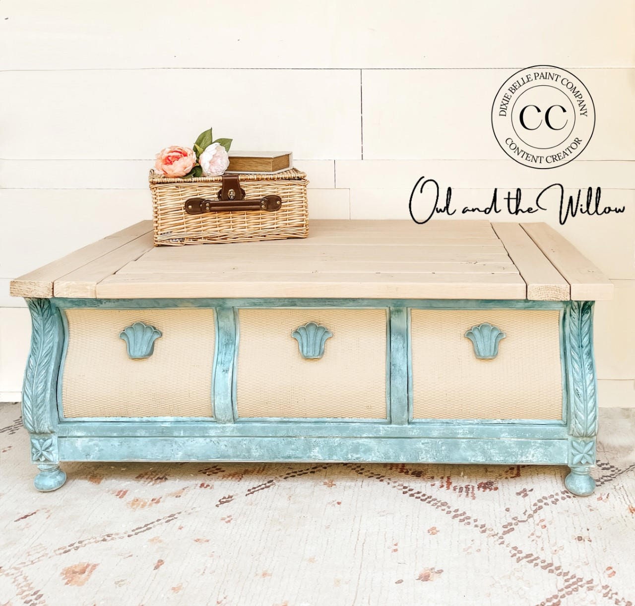 Vintage Duck Egg 4oz and 8oz | Chalk Mineral Paint | Dixie Belle Paint Company | 4oz and 8oz
