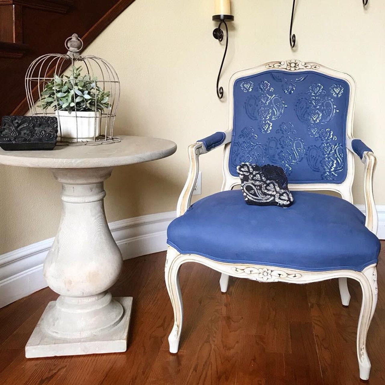 Yankee Blue 16oz and 32oz | Dixie Belle Chalk Mineral Paint | No VOC | Chalk Paint for Furniture | Water Based Paint | 16oz and 32oz