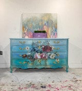 Mermaid Tail 16oz and 32oz | Dixie Belle Chalk Mineral Paint | No VOC | Chalk Paint for Furniture | Water Based Paint | 16oz and 32oz