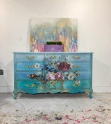 Mermaid Tail 4oz and 8oz | Dixie Belle Chalk Mineral Paint | No VOC | Chalk Paint for Furniture | Water Based Paint | 4oz and 8oz