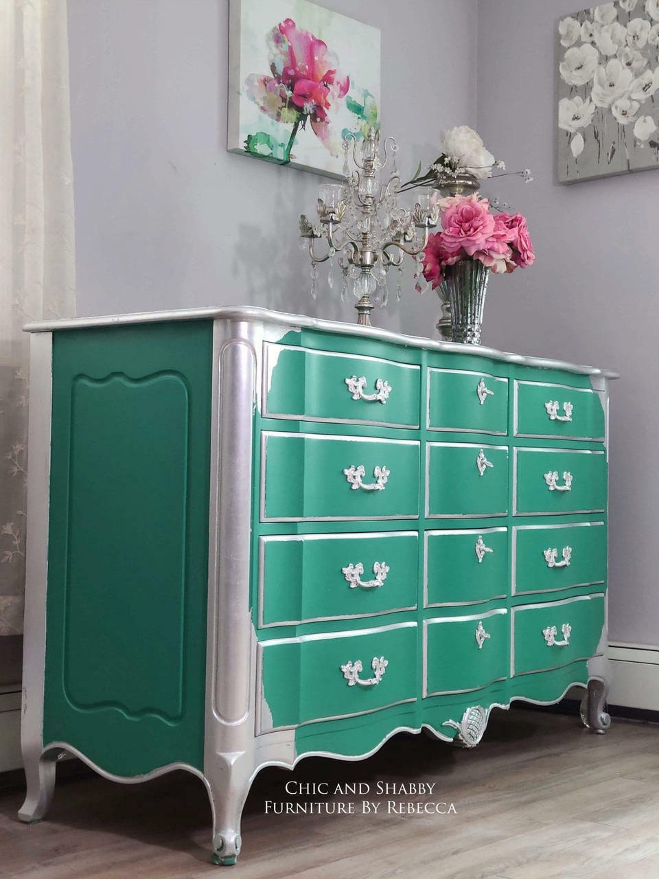 Mermaid Tail 16oz and 32oz | Dixie Belle Chalk Mineral Paint | No VOC | Chalk Paint for Furniture | Water Based Paint | 16oz and 32oz