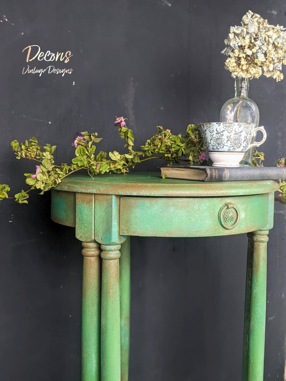Kudzu 16oz and 32oz | Dixie Belle Chalk Mineral Paint | No VOC | Chalk Paint for Furniture | Water Based Paint | 16oz and 32oz