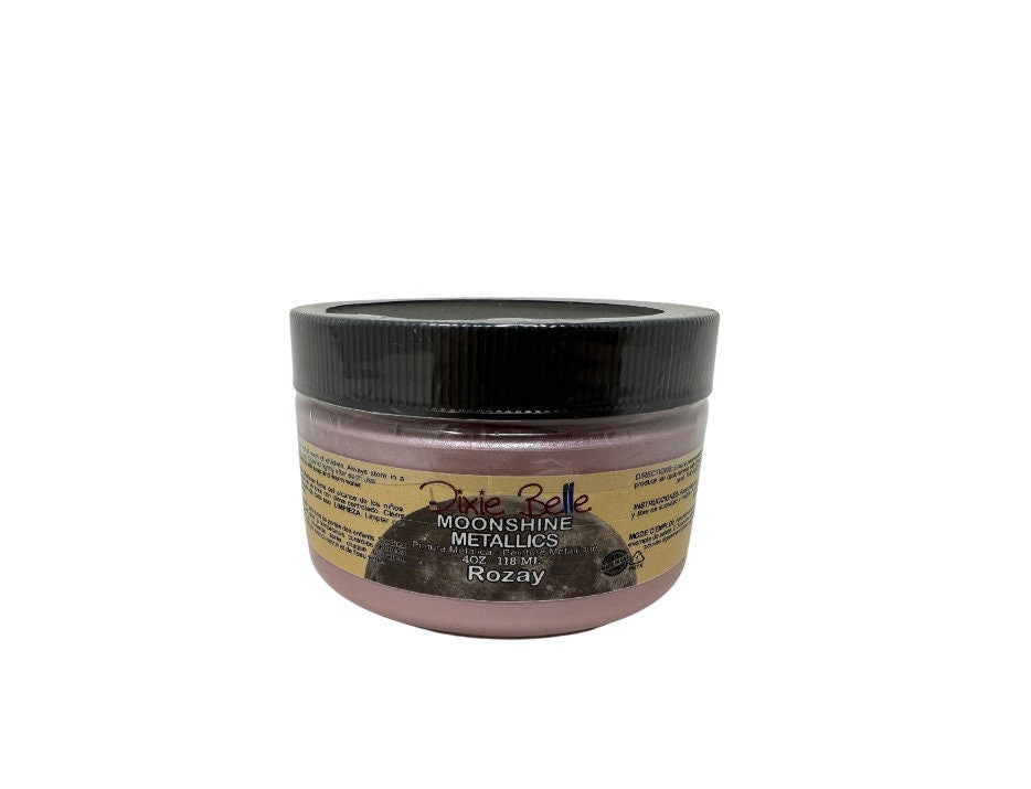 Rozay 4oz | Moonshine Metallics Paint | Dixie Belle Paint | 4oz