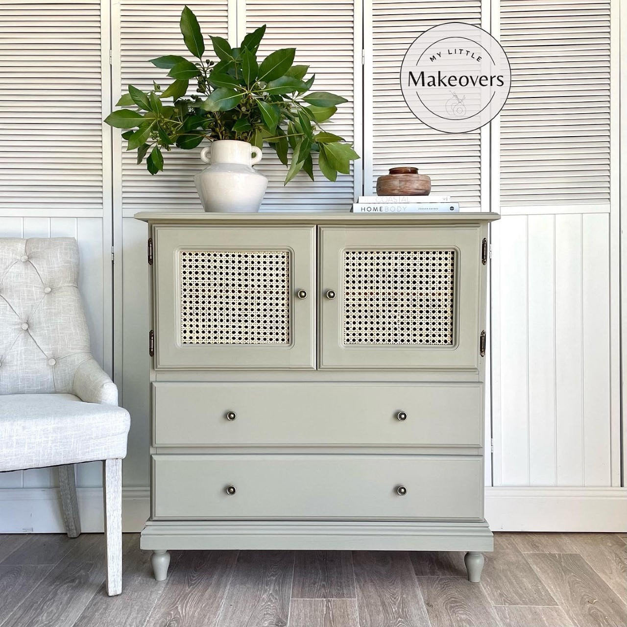 Dried Sage 4oz and 8oz | Dixie Belle Chalk Mineral Paint | No VOC | Chalk Paint for Furniture | Water Based Paint | 4oz and 8oz