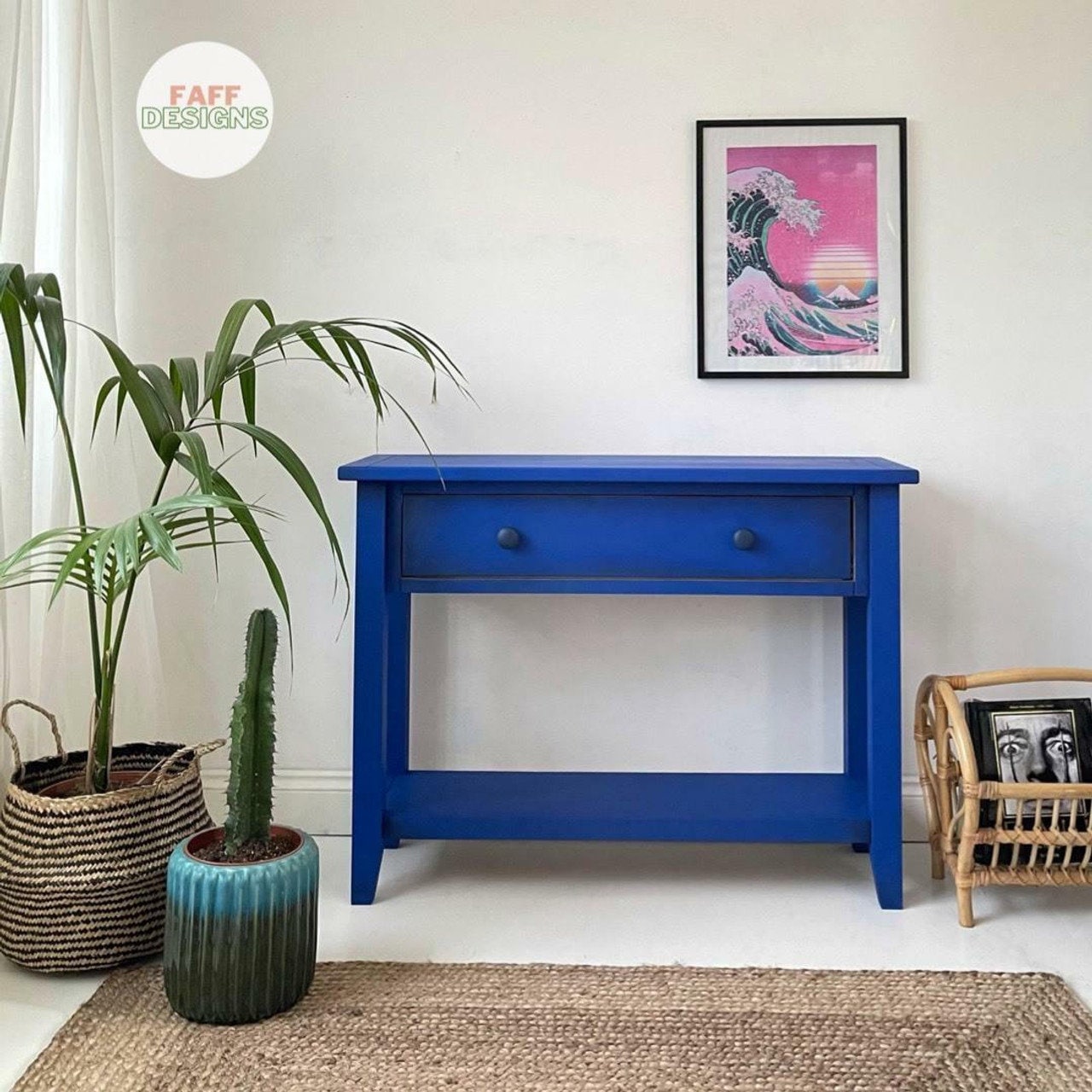 Cobalt 16oz and 32oz | Dixie Belle Chalk Mineral Paint | No VOC | Chalk Paint for Furniture | Water Based Paint | 16oz and 32oz