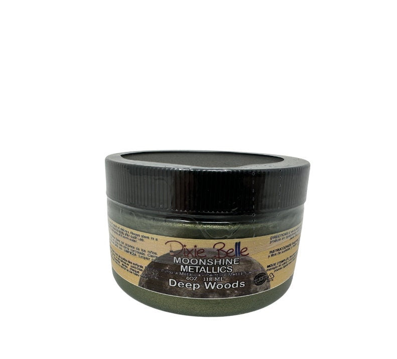 Deep Woods 4oz | Moonshine Metallics Paint | Dixie Belle Paint Company | 4oz