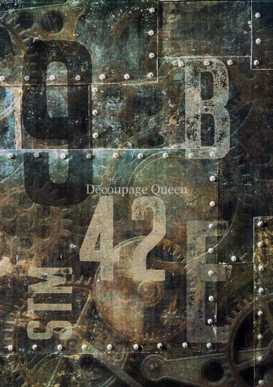 STM 42 | Decoupage Queen | Rice Paper Decoupage | A2