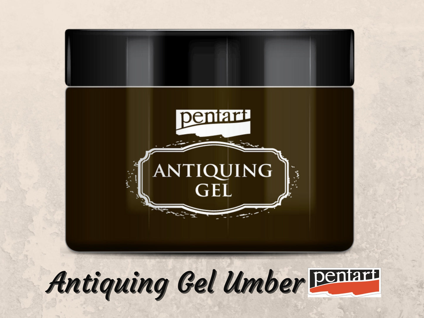 Umber | Antiquing Gel | Pentart | Mixed Media | 150ml