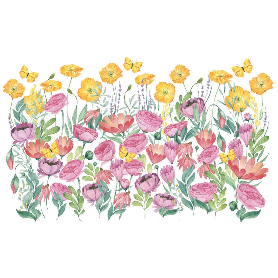 Serenity | Rub On Furniture Transfers | Hokus Pokus | Furniture Decals | 36" x 24"