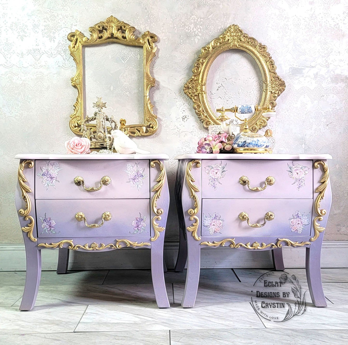 Poems | Rub On Furniture Transfers | Hokus Pokus | Furniture Decals | Petite Transfer | 3 Sheets