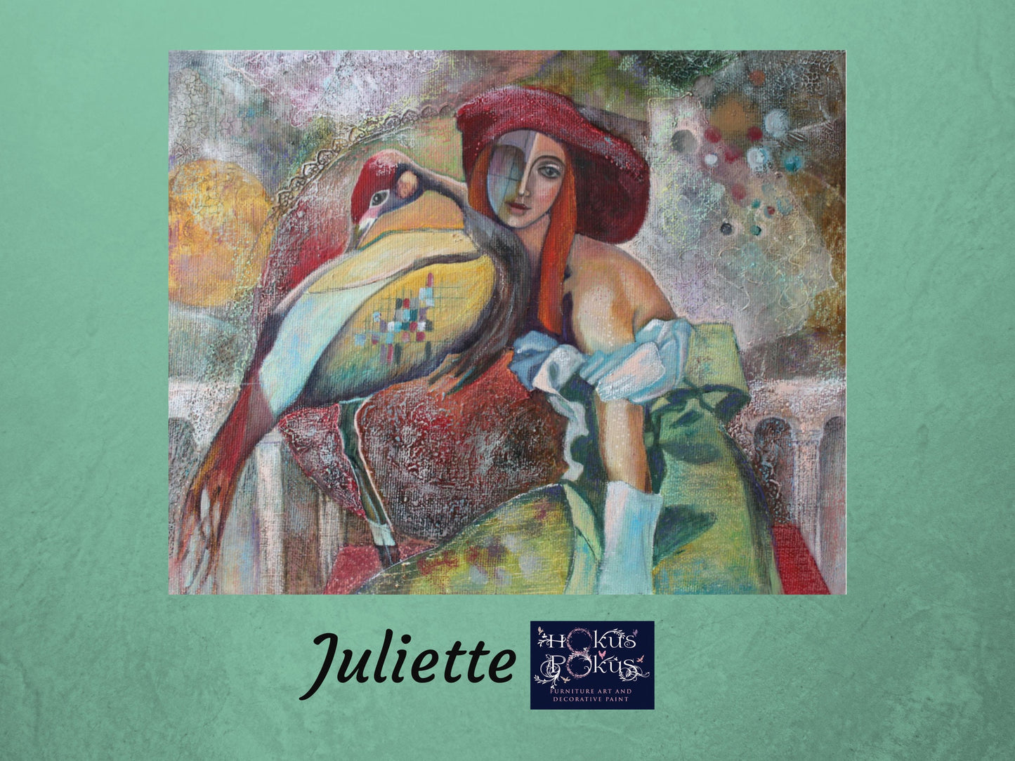 Juliette Decoupage | Décor-Weave Decoupage | Hokus Pokus | A1 29.13" x 23.36"