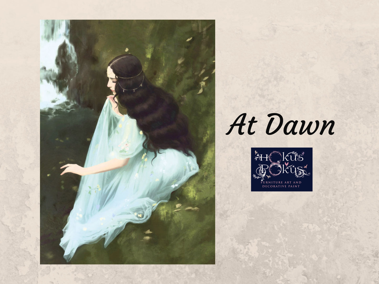 At Dawn | Decoupage | Décor-Weave | Hokus Pokus | 30.80" x 23.22"