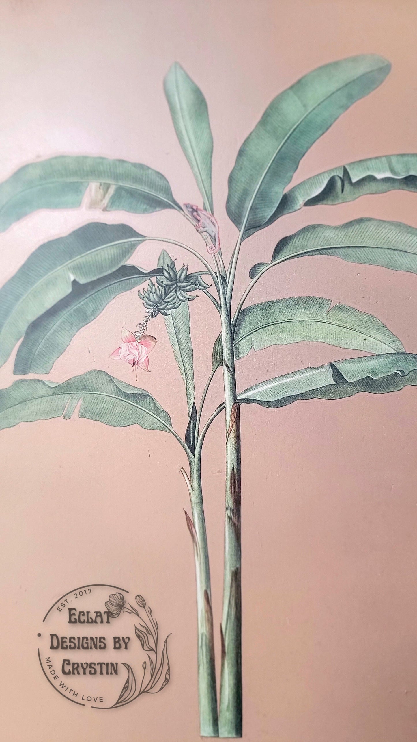 Tropical Bliss | Rub On Furniture Transfers | Hokus Pokus | Furniture Decals | Petite Transfer | 3 Sheets