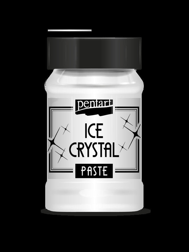 Ice Crystal Paste | Pentart | Create Shimmery Ice Effect | Mixed Media | 100ml