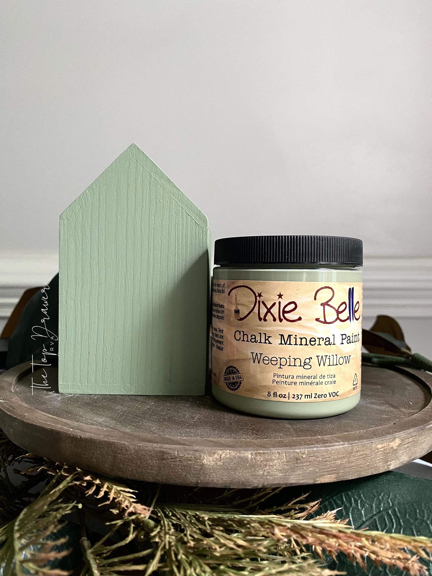 Weeping Willow 4oz and 8oz | Dixie Belle Chalk Mineral Paint | No VOC | Chalk Paint for Furniture | Water Based Paint | 4oz and 8oz