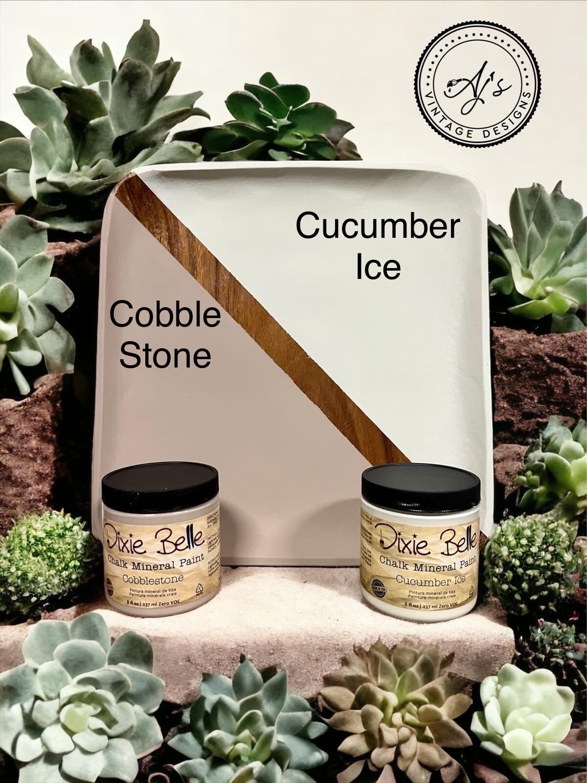 Cobblestone 16oz and 32oz | Dixie Belle Chalk Mineral Paint | No VOC | Chalk Paint for Furniture | Water Based Paint | 16oz and 32oz